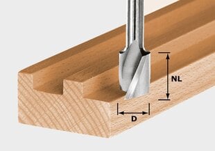 Spirāles gropju frēze 490946 HS Spi S8 D10/30 Festool cena un informācija | Frēzes | 220.lv