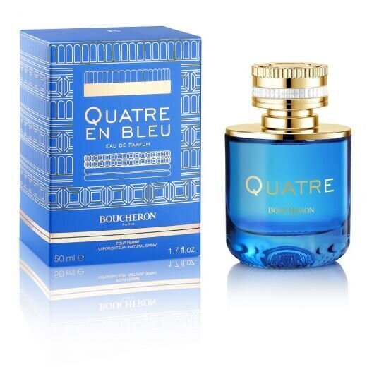 Parfimērijas ūdens Boucheron Quatre En Bleu EDP sievietēm, 50 ml cena un informācija | Sieviešu smaržas | 220.lv