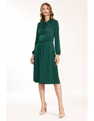 Зеленое платье со шрифтом - S186 цена и информация | Платья | 220.lv