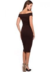 Платье женское Makover K001, коричневое цена и информация | Платья | 220.lv