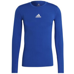 Футболка мужская Adidas Techfit LS Top M GU7335, синяя цена и информация | Мужские футболки | 220.lv