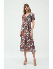 Платье в стиле бохо с цветочным принтом - S181 цена и информация | Платья | 220.lv
