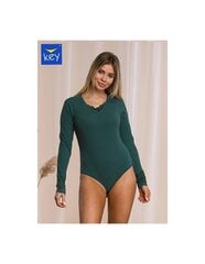 Боди женское Key LVB-729 ZIE, зеленое цена и информация | Женские блузки, рубашки | 220.lv