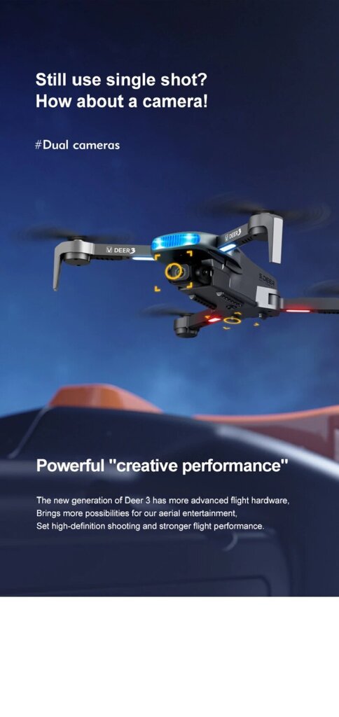 Profesionāls helikopters FPV Dron LU3 MAX GPS drons 8K HD cena un informācija | Droni | 220.lv
