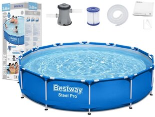 Бассейн Bestway Steel Pro, 366x76 см цена и информация | Бассейны | 220.lv