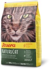 Josera bezgraudu NatureCat, 10 kg цена и информация | Сухой корм для кошек | 220.lv