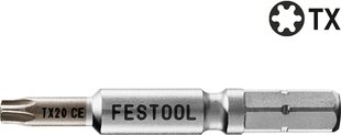 Бит Festool, TX 20-50 CENTRO/2, 205080 цена и информация | Механические инструменты | 220.lv