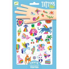 Tetovējumi - Varavīksne , DJECO DJ09617 cena un informācija | Rotaļlietas meitenēm | 220.lv
