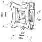 TM Electron S6501878 10-24” цена и информация | TV kronšteini | 220.lv