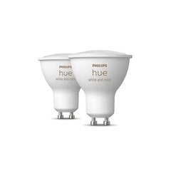 Светодиодные лампочки Philips Hue GU10 5.7 Вт 350 lm цена и информация | Лампочки | 220.lv