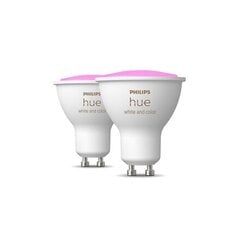 Светодиодные лампочки Philips Hue GU10 5.7 Вт 350 lm цена и информация | Лампочки | 220.lv