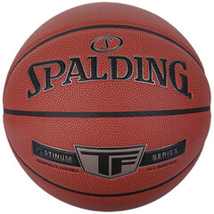 Баскетбольный мяч Spalding Platinum TF Ball 76855Z, 7 размер цена и информация | Баскетбольные мячи | 220.lv