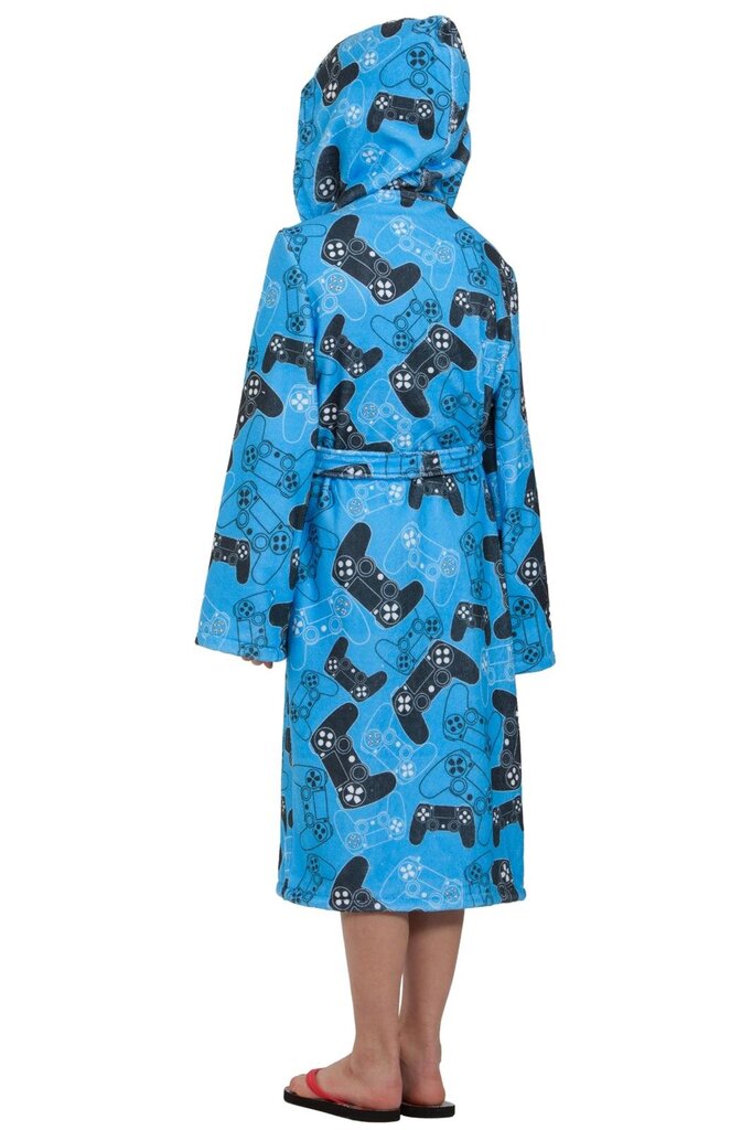 Bērnu kokvilna halāts - « Spēlētājs ».Preču kods: CHBA0018-10 gadi cena un informācija | Zēnu pidžamas, halāti | 220.lv