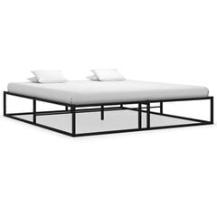 Кровать, металлическая, черная, 180 x 200 см цена и информация | Кровати | 220.lv
