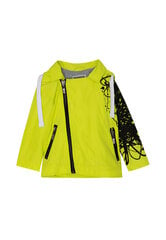 Ветровка желтая с принтом и капюшоном для мальчиков «Gulliver», 98*52*48 cm цена и информация | Куртки для мальчиков | 220.lv