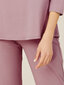 Kokvilnas pidžama Lega PM82, tumši rozā cena un informācija | Naktskrekli, pidžamas | 220.lv