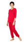 Kokvilnas pidžama Lega PM82, sarkana cena un informācija | Naktskrekli, pidžamas | 220.lv