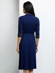 Viskozes halāts Lega HLV04, tumši zila cena un informācija | Sieviešu halāti | 220.lv