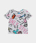 T-krekls ar apdruku meitenēm Gulliver, 74*48 cm cena un informācija | Krekli, bodiji, blūzes meitenēm | 220.lv