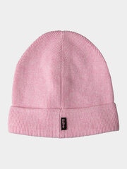 Adīta cepure ar oderi meitenēm Gulliver, rozā, 46*48 cm cena un informācija | Cepures, cimdi, šalles meitenēm | 220.lv