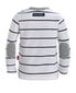 Svītrains T-krekls ar garām piedurknēm zēniem Gulliver, balts cena un informācija | Zēnu krekli | 220.lv