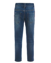 Голубые джинсы с лампасами для мальчиков «Gulliver» цена и информация | Штаны для мальчиков | 220.lv