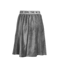Серая велюровая юбка для девочек «Gulliver» цена и информация | Юбки для девочек | 220.lv