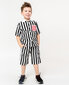 Svītrains krekls ar īsām piedurknēm zēniem Gulliver, melns/balts cena un informācija | Zēnu krekli | 220.lv