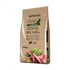 Fitmin Cat 400g Purity Dental cena un informācija | Sausā barība kaķiem | 220.lv