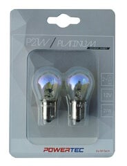 Автомобильная лампочка Powertec P21W S25 12V 21W BA15s Rainbow, комплект 2 шт. цена и информация | Автомобильные лампочки | 220.lv