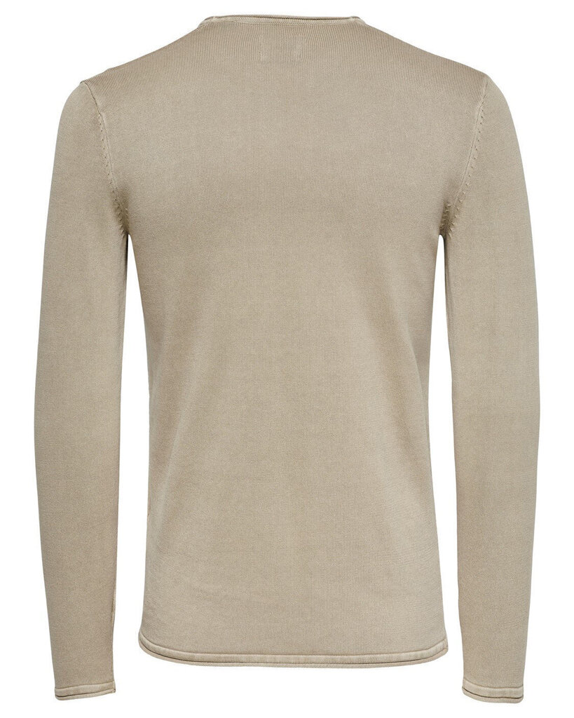 Džemperis vīriešiem Only & Sons BFN-G-185048, bēšs cena un informācija | Vīriešu džemperi | 220.lv