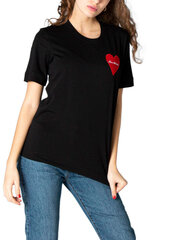 Футболка женская Love Moschino BFN-G-336543, черная цена и информация | Женские футболки | 220.lv