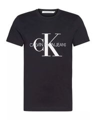 Мужская футболка Calvin Klein Jeans 341912, черная цена и информация | Calvin Klein Jeans Одежда, обувь и аксессуары | 220.lv