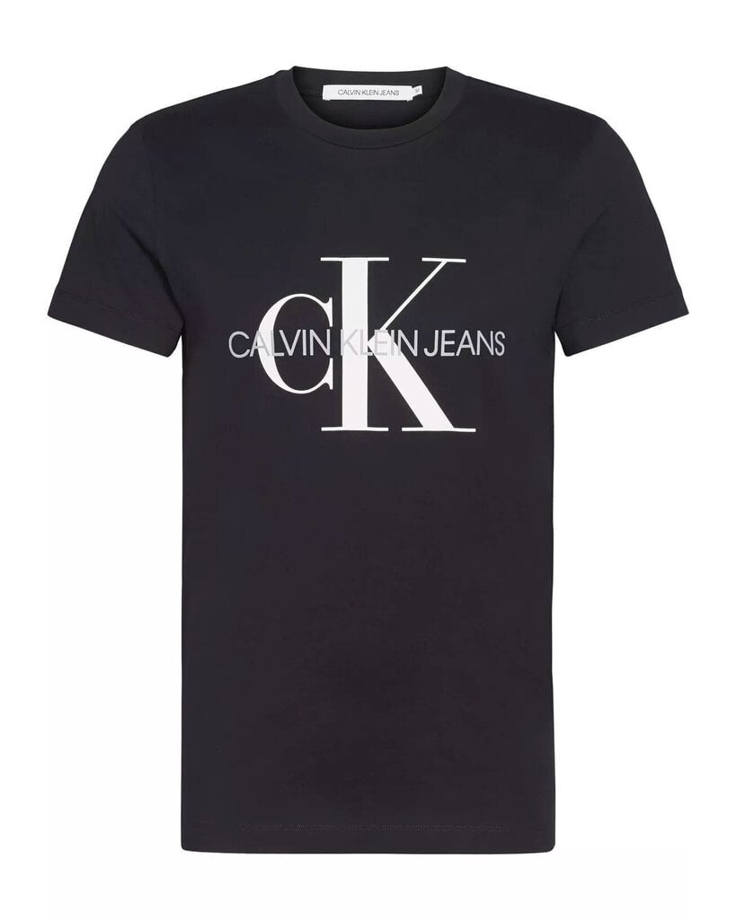T-krekls vīriešiem Calvin Klein Jeans 341912, melns cena un informācija | Vīriešu T-krekli | 220.lv