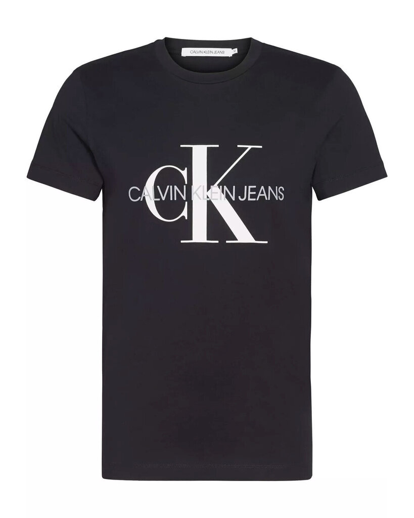 T-krekls vīriešiem Calvin Klein Jeans 341912, melns cena un informācija | Vīriešu T-krekli | 220.lv