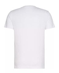 Мужская футболка Calvin Klein Jeans 342017, белая цена и информация | Мужские футболки | 220.lv