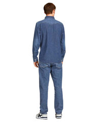 Мужская рубашка Jack Jones BFNG342586, синяя цена и информация | Мужские рубашки | 220.lv
