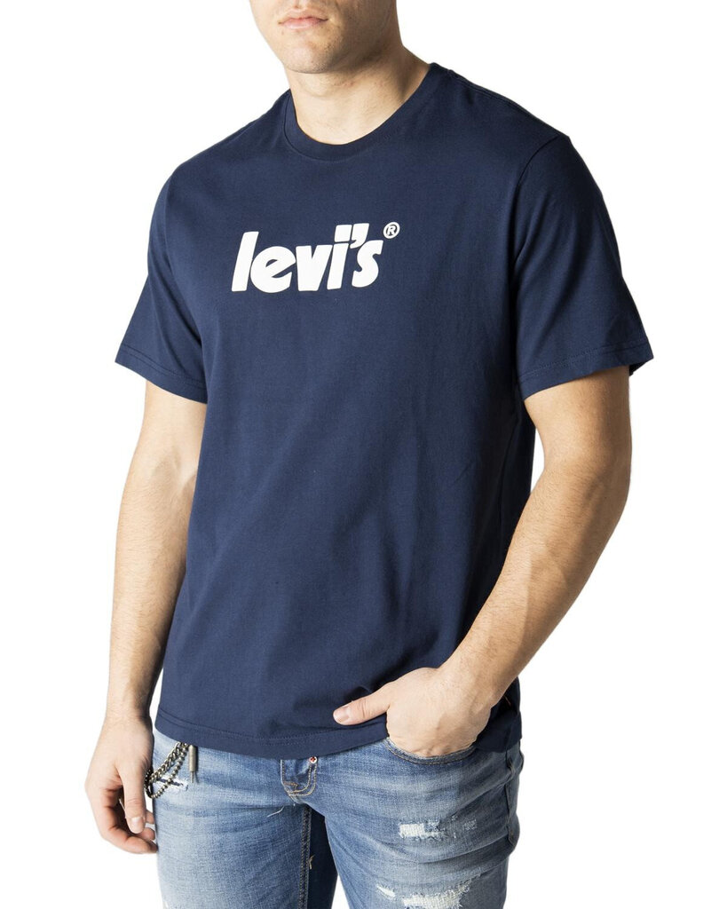 T-krekls vīriešiem Levi's 343408, zils cena un informācija | Vīriešu T-krekli | 220.lv