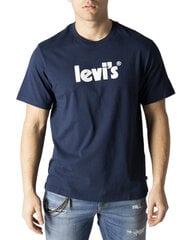 Мужская футболка Levi's 343408, синяя цена и информация | Мужские футболки | 220.lv