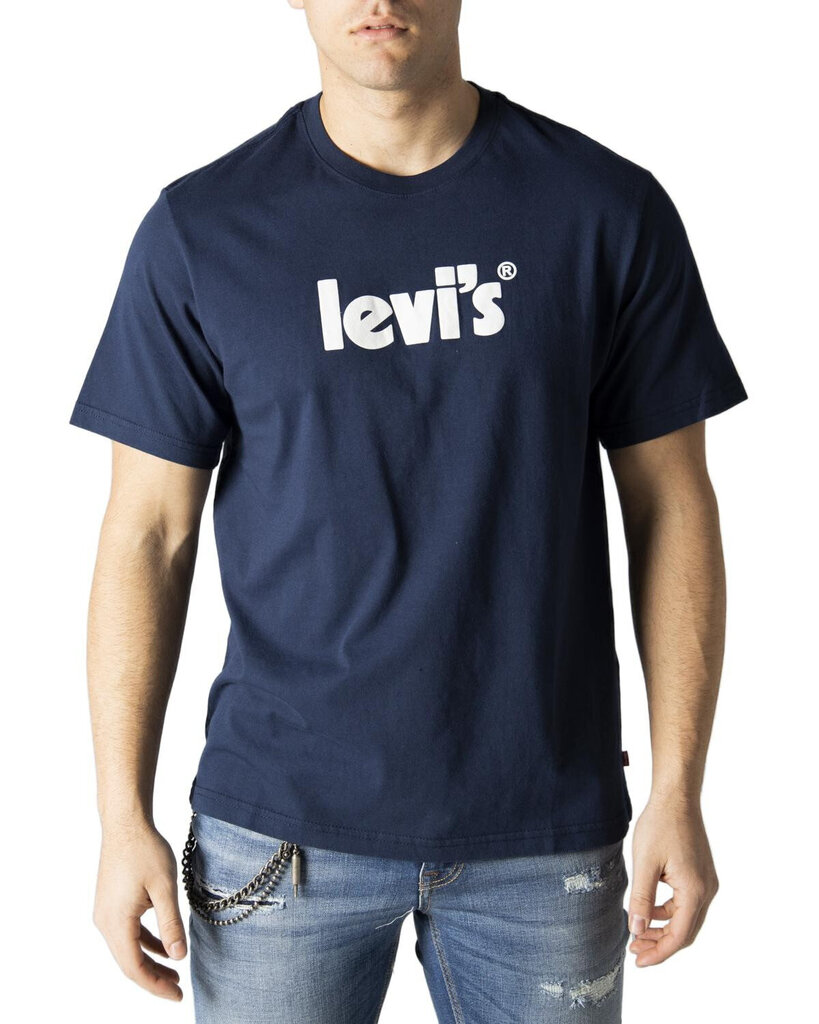 T-krekls vīriešiem Levi's 343408, zils cena un informācija | Vīriešu T-krekli | 220.lv