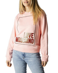 Džemperis sievietēm Love Moschino, rozā cena un informācija | Jakas sievietēm | 220.lv