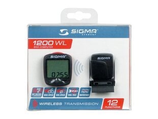 Velosipēdu dators Sigma Baseline 1200 Wireless cena un informācija | Sigma Sports, tūrisms un atpūta | 220.lv
