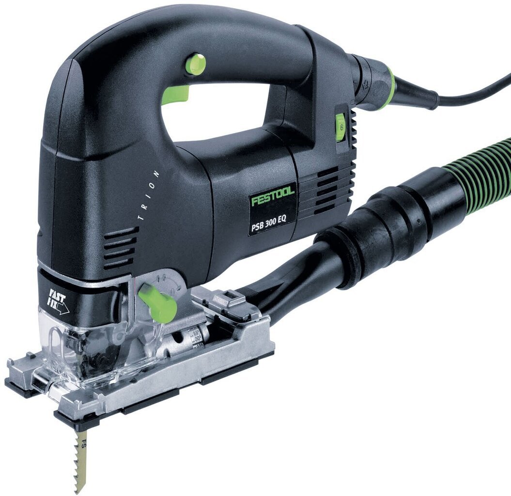 Svārstzāģis TRION 576047 PSB 300 EQ-Plus Festool cena un informācija | Zāģi, ripzāģi | 220.lv