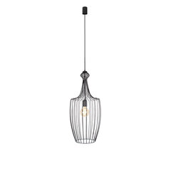 Nowodvorski Lighting piekaramā lampa 8847 Luksor Black L cena un informācija | Lustras | 220.lv