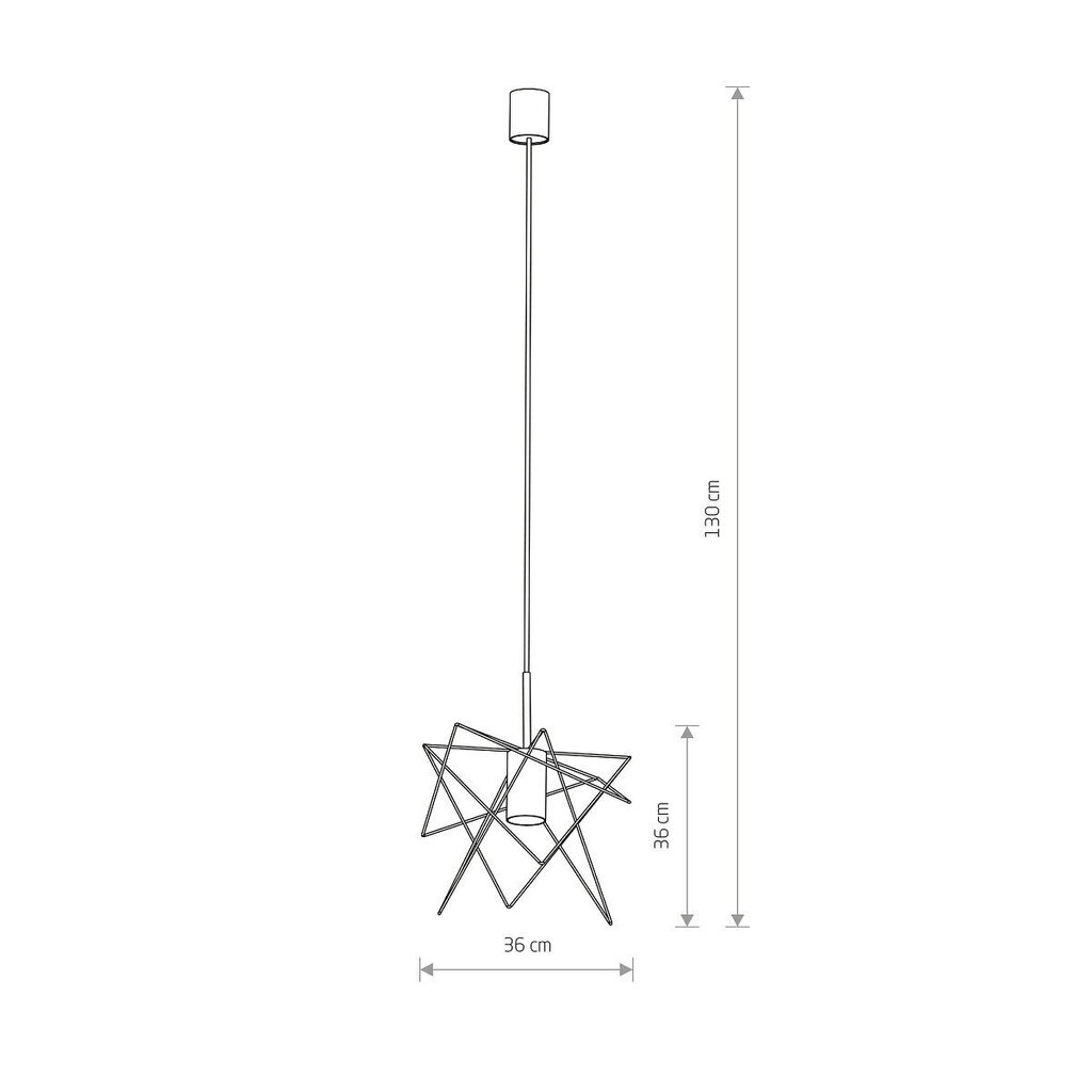 Nowodvorski Lighting piekaramā lampa 8854 Gstar cena un informācija | Lustras | 220.lv