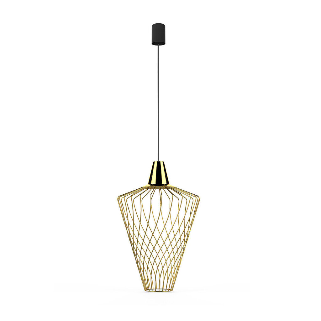 Nowodvorski Lighting piekaramā lampa 8857 Wave Gold L cena un informācija | Lustras | 220.lv