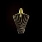 Nowodvorski Lighting piekaramā lampa 8857 Wave Gold L cena un informācija | Lustras | 220.lv