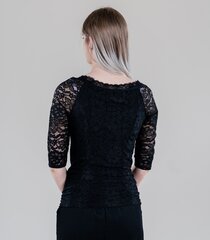 Женская блузка Hailys LOUISE PL*01, черная 4063942661520 цена и информация | Женские футболки | 220.lv