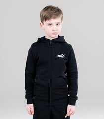 Puma bērnu sporta jaka 587033*01, melna cena un informācija | Zēnu jakas, džemperi, žaketes, vestes | 220.lv