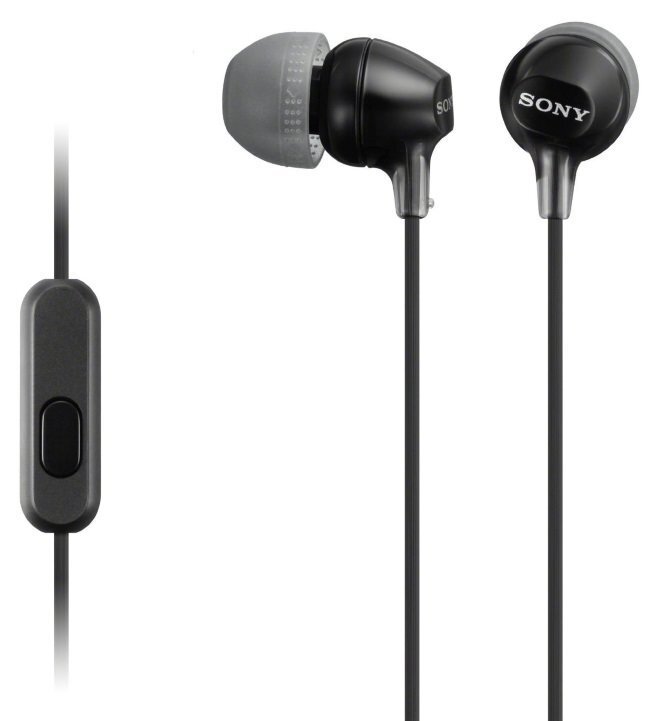 Sony MDR-EX15 Black cena un informācija | Austiņas | 220.lv